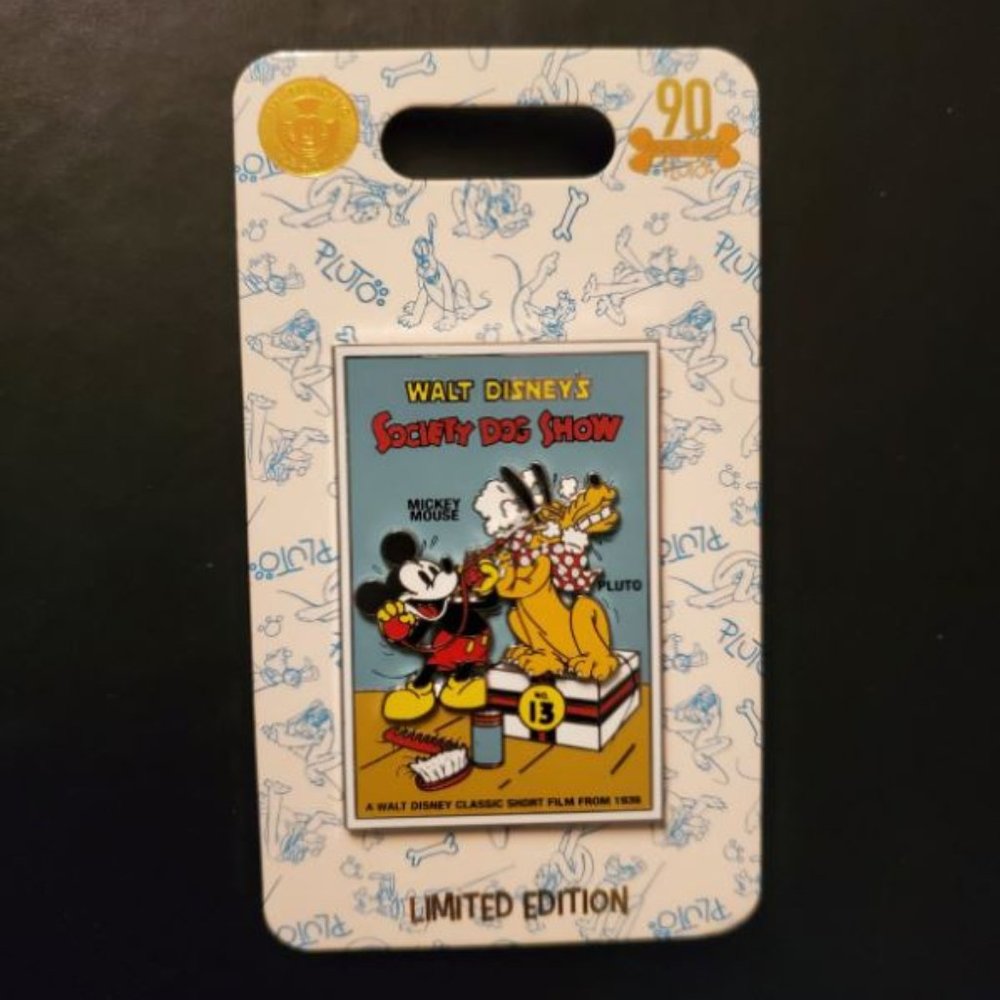 Disney Pluto 90th Anniversary Pin LD